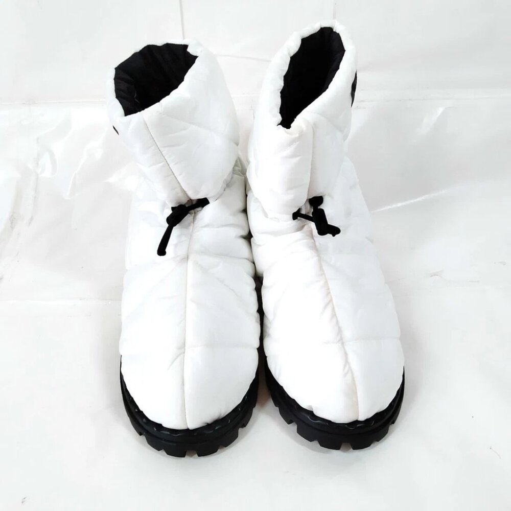 Prada Boots Women Whites Nylon 490-081425 - Picture 2 of 9